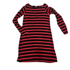 Yala Red/Black Striped Dress